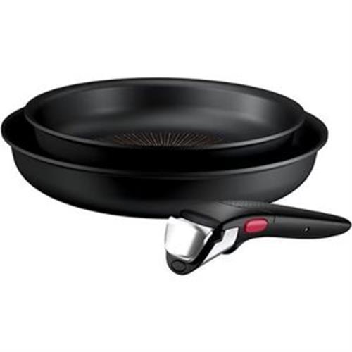FRIGIDEIRA TEFAL P0059102 ( 22 + 26 cm - Preto - Revestimento antiaderente Fusion Core ... ) ( 22 + 26 cm - Preto - Revestimento antiaderente Fusion Core ... )