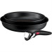 FRIGIDEIRA TEFAL P0059102 ( 22 + 26 cm - Preto - Revestimento antiaderente Fusion Core ... ) ( 22 + 26 cm - Preto - Revestimento antiaderente Fusion Core ... )