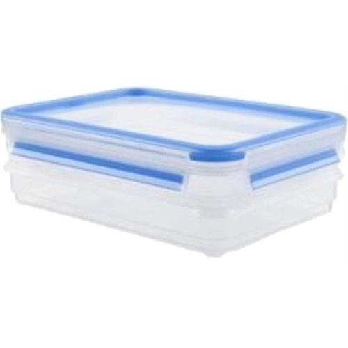 CAIXA HERMÉTICA TEFAL K3021112 ( 0,55 Litros - Plástico _ Azul - Sistema de fecho Clip & Clo... )