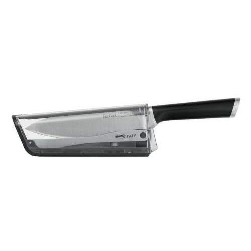 FACA COM AFIADOR TEFAL K2569004 ( Aço inoxidável - A lâmina é automaticamente afiada no ângul... )