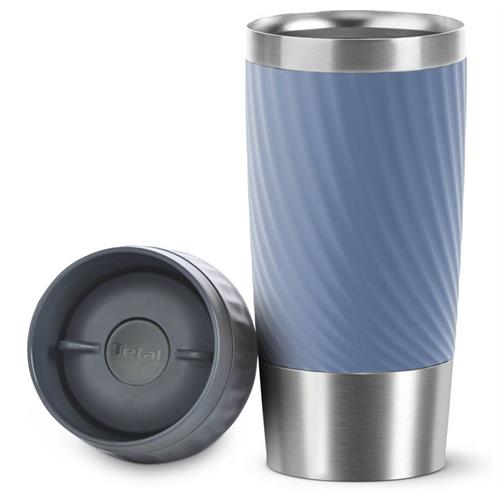 COPO TEFAL N2011810 ( 0,36 Litros - Inox _ Azul - Revestimento em silicone - Pare... )