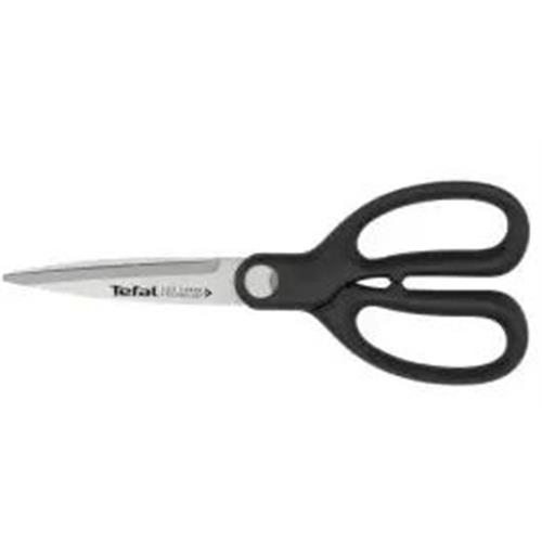 TESOURA DE COZINHA TEFAL K1751334( Preto - Aço inoxidável alemão X50CR15MOV - Segurança no manuseamento - Fácil limpeza - 10 )