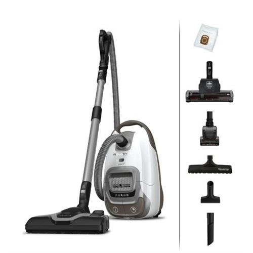 ASPIRADOR COM SACO ROWENTA RO7487EA( 400 W - 4,5 Litros - Branco _ Cinzento )