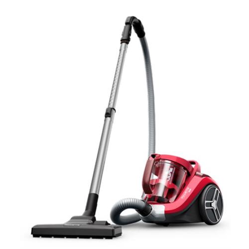 ASPIRADOR SEM SACO ROWENTA RO4B13EA( 750 W - 2,5 L - Preto _ Vermelho )