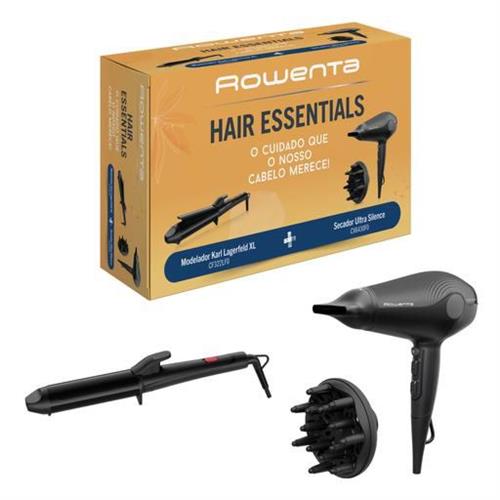 PACK ROWENTA VERÃO CV6430F0+ CF322LF0( 1800 W - 6 T - Preto )