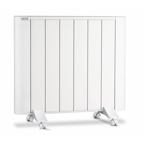 AQUECEDOR EMISSOR TÉRMICO HAEGER THERMALSMART ( 1000 W - Branco - Ecrã digital - Máximo rendimento com o me... )