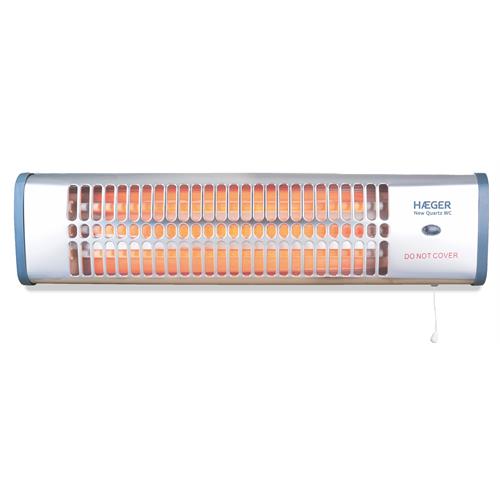 AQUECEDOR IRRADIADOR HAEGER QUARTZ WC( 1200 W - 2 T - Silver )
