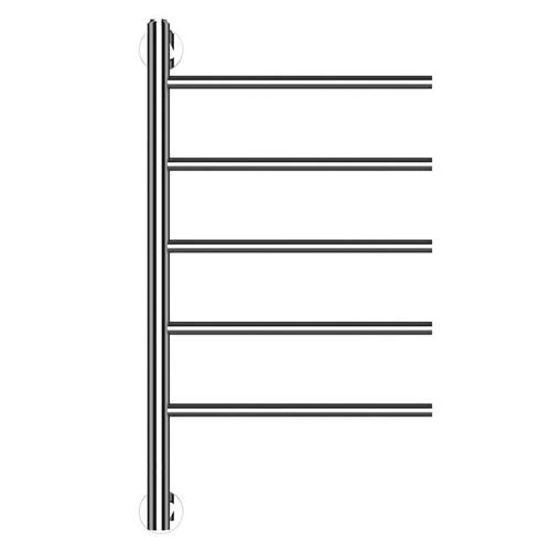 AQUECEDOR TOALHEIRO HAEGER DESIGN CHROME ( 250 W - Silver - Botão ligar _ desligar - 5 barras de aquec... )