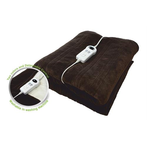 AQUECEDOR MANTA ELÉTRICA HAEGER COSY WINTER( 100 W - 9 T - Castanho )