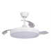 VENTOINHA HAEGER BRIGHT WHITE( 66 W - 106,5 cm - 6 )