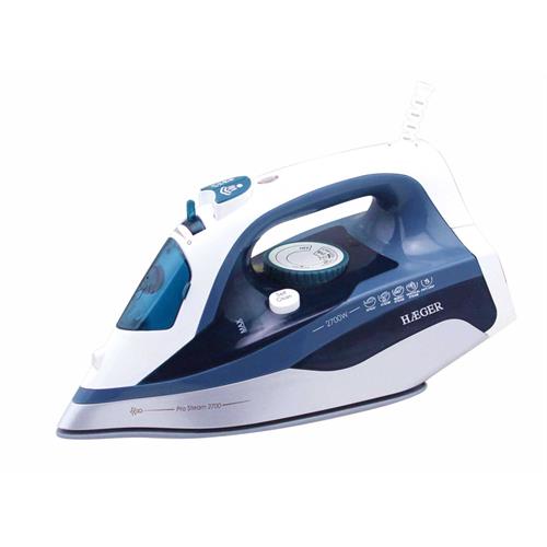 FERRO A VAPOR HAEGER PROSTEAM( 2700 W - Cerâmica - 45 gr._min. )