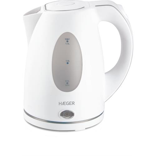 JARRO ELÉTRICO HAEGER LONDON( 2200 W - 1,5 Litros - Branco )