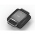 MÁQUINA WAFFLES HAEGER MASTER WAFFLE ( 1400 W - Preto _ Silver - Pega ergonómica de superfície fri... )