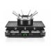 FONDUE_RACLETTE_GRELHADOR HAEGER COOL DINNER ( 1400 W - Preto - Controle de temperatura variável - Adequad... )