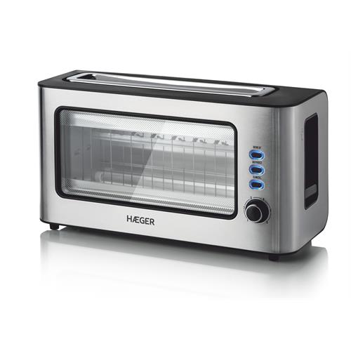 TORRADEIRA HAEGER 1 FENDA COM JANELA WINDOW( 1000 W - 6 T - 1 )