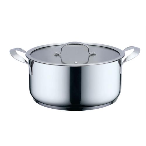 PAN HAEGER IND.20CM.INOX.-PA-20H.002A( 20 cm - 3 Litros - Inox )