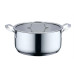 PAN HAEGER IND.20CM.INOX.-PA-20H.002A( 20 cm - 3 Litros - Inox )