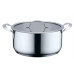 PAN HAEGER IND.24CM.INOX.-PA-24H.003A( 24 cm - 5 Litros - Inox )