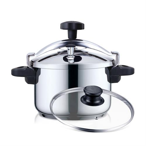 PANELA DE PRESSÃO HAEGER PC8SS.020A( 8 Litros - 24 cm - Inox )