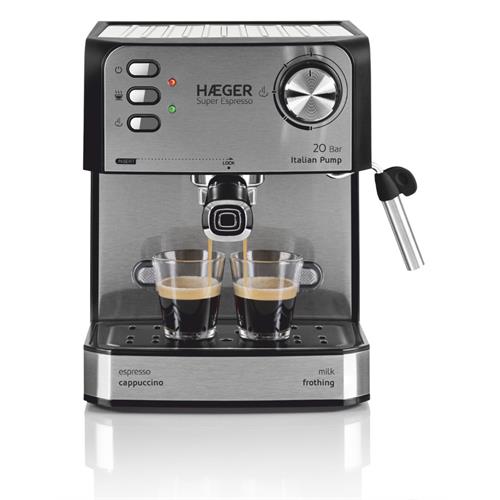 MÁQUINA DE CAFÉ EXPRESSO HAEGER CM-85B.011A( 850 W - 20 Bares - 1,6 L )