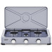 FOGÃO PORTÁTIL HAEGER TRIPLECOOK( 3 G - 12,5 x 61 x 35 cm (AxLxP) - Silver )