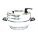 FORNO PATUSCA SL2 2( Silver - Tampa com vidro temperado - Diâmetro: 32,5 cm - 2 formas - 1 grelha - Cabo de ligação )