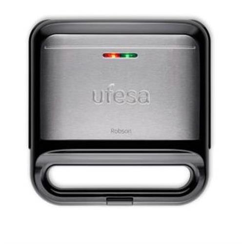 SANDUICHEIRA UFESA ROBSON ( 850 W - Silver - Placas intercambiáveis - Placas com revest... )