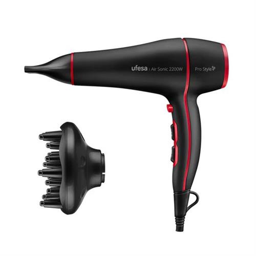 SECADOR DE CABELO UFESA AIRSONIC( 2200 W - 2 - 3 T )( 2200 W - 2 - 3 T )