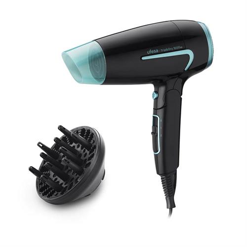 SECADOR DE CABELO UFESA TRIP&DRY( 1600 W - 2 - 2 T )