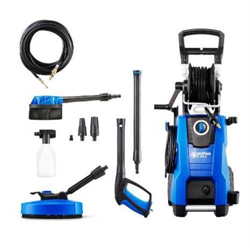 LAVADORA DE ALTA PRESSÃO NILFISK E145.4-9 PAD X-TRA( 2100 W - 145 Bares - Azul )