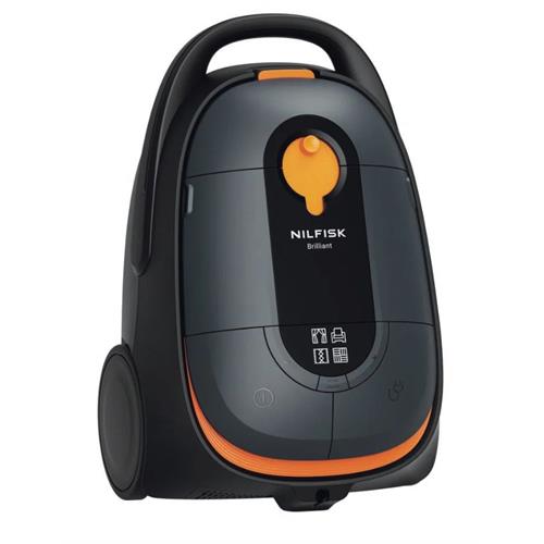 ASPIRADOR COM SACO NILFISK BRILLIANT PARQUET( 750 W - 180 W - 13,2 metros )