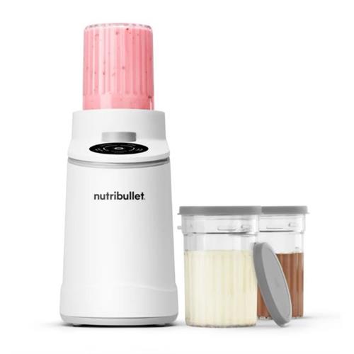MAQUINA GELADOS NUTRIBULLET NBD0503W( 500 W - Branco - Lâmina 360 Double Cream - 5 programas )