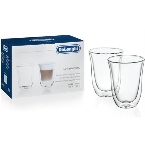 COPOS DELONGHI LATTE MACCHIAT( 2 - 220 ml - Vidro )( 2 - 220 ml - Vidro )
