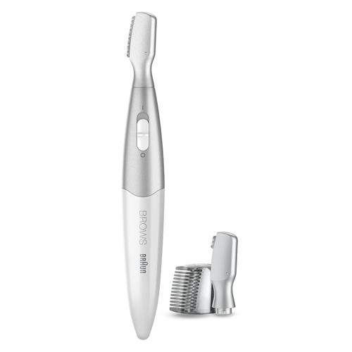 DEPILADORA BRAUN FG1106 ( Pilha - Branco _ Prateado - Apare, dê forma e estilize em ... )