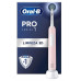 ESCOVA DE DENTES ELÉTRICA BRAUN PRO1 ROSA ( Recarregável - Rosa - Tecnologia 3D - Controlo de pressão ... )