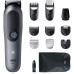 APARADOR MULTIGROOM BRAUN MGK5560( 14 - 50 minutos - Recarregável )( 14 - 50 minutos - Recarregável )