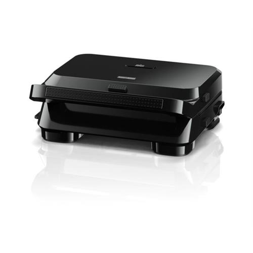 GRELHADOR BRAUN SM5001( 800 W - Placas - Preto )