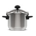 PANELA DE PRESSÃO TAURUS CLASSIC MOMENTS 10L ( 10 Litros - Aço inoxidável 18_10 - Sinalização interna do n... )
