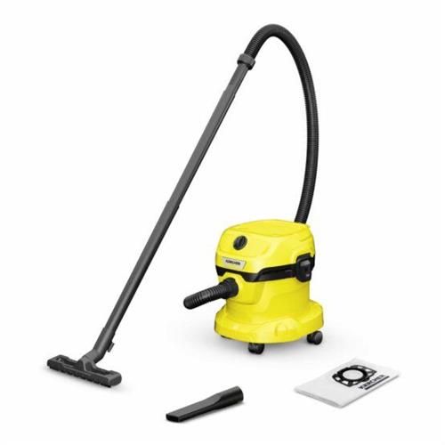ASPIRADOR SEM SACO KARCHER WD2( 1000 W - 12 L - Amarelo )