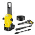 LAVADORA DE ALTA PRESSÃO KARCHER K4WCM ( 130 Bares - Amarelo - Aplicação detergente - Arrumação dos ... )