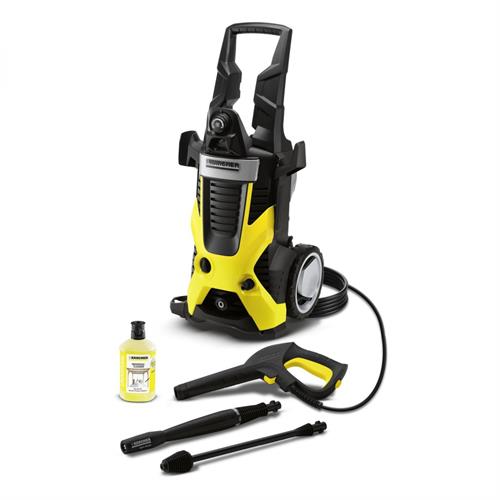 LAVADORA DE ALTA PRESSÃO KARCHER K7WCM ( 180 Bares - Amarelo - Aplicação detergente - Arrumação dos ... )