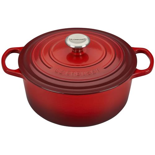 PANELA LE CREUSET FERRO FUNDIDO 26CM. CEREZA( 26 cm - Ferro fundido esmaltado - 5,3 Litros )