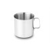 CANECA SILAMPOS 002322410( 10 cm - Aço inoxidável (acabamento polido) - Função ferver - Capacidade: 0,8 L - Altura: 10 cm )