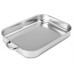 TABULEIRO SILAMPOS IX.EUROP.-002327836A ( Aço inoxidável (acabamento polido) - Medidas: 36 x 27 x 5,5... )