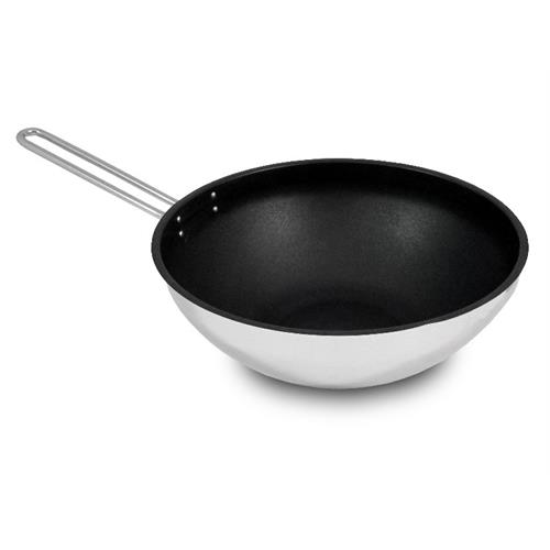 WOK SILAMPOS IX.IND.NAUTI.28-12A599328A( 4,6 Litros - 28 cm - Aço inoxidável (acabamento polido) )