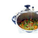 PANELA DE PRESSÃO SILAMPOS 245_12( 12 Litros - 24,5 cm - Aço inoxidável )