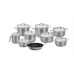 TREM DE COZINHA SILAMPOS PROFTEJO ( Aço inoxidável (acabamento satinado) - Composto por: - Caça... )