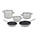 TREM DE COZINHA SILAMPOS LOWCOSTA ( Aço inoxidável (acabamento polido) - Composto por: - Caçaro... )