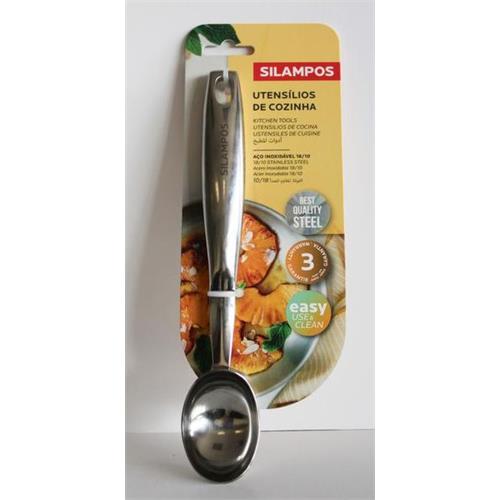 COLHER SILAMPOS GELADO -412511000055( Inox - Colher de gelado - Até 3 anos, de acordo com a Legislação em vigor )