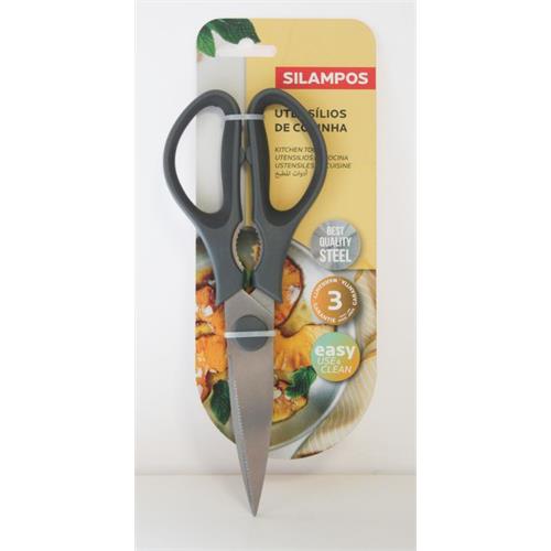 TESOURA SILAMPOS PEIXE -412511000710( Inox - Tesoura de peixe 205 mm - Até 3 anos, de acordo com a Legislação em vigor )